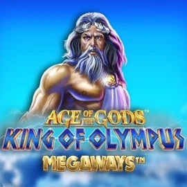 Age Of The Gods: King of Olympus Megaways game by Origins – logo hosted on Zumospin Casino