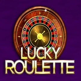 Lucky Roulette slot logo by Belatra Games at Zumospin Casino