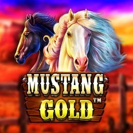 Slots logo of Mustang Gold from Pragmatic Play at Zumospin Casino