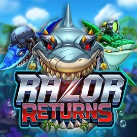 Razor Returns logo – Slots by Push Gaming at Zumospin Casino