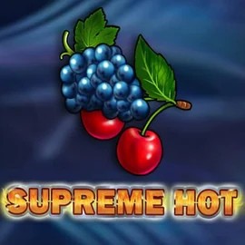 Supreme Hot slot logo by Amusnet Interactive at Zumospin Casino